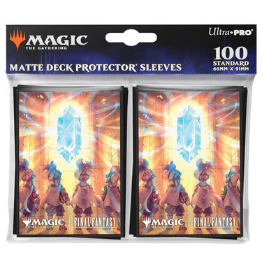 Techzone Geelong Magic the Gathering - FINAL FANTASY 100ct Deck Protector Sleeves v2 for MtG